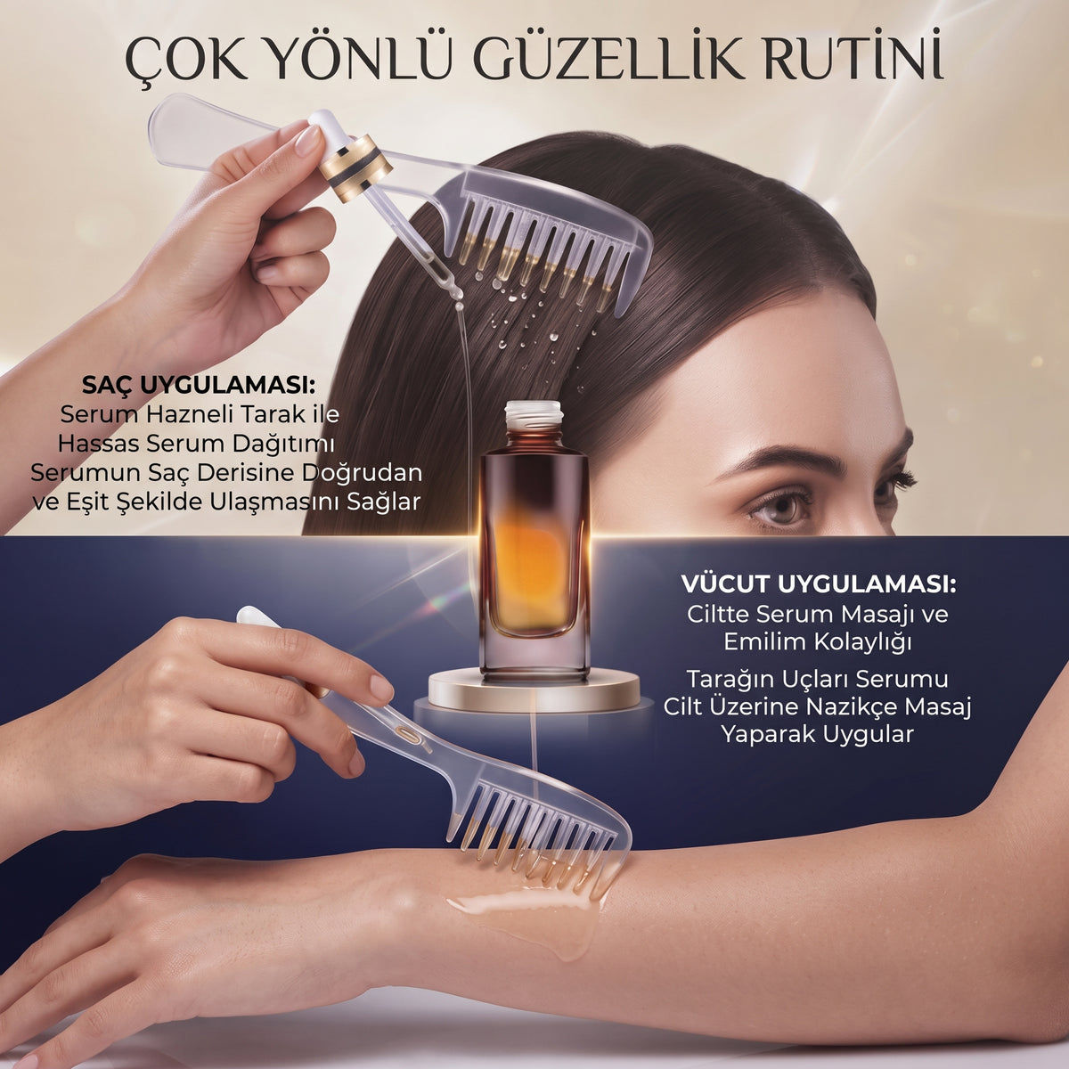 Serucomb - Saç diplerine rahatlıkla uygula!