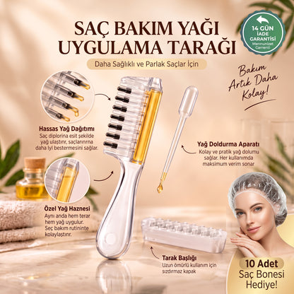 Serucomb - Saç diplerine rahatlıkla uygula!